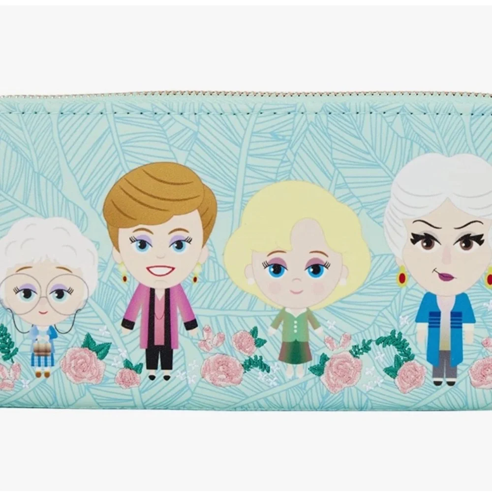 Loungefly Golden Girls Loungefly Chibi Floral Mini Backpack & Wallet Set - HTF